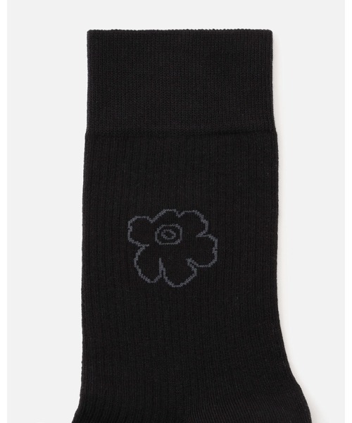 marimekko(マリメッコ)の「Taipuisa Unikko / socks(ソックス/靴下・レディース・ブラック/ホワイト・34/37/40/43)」の8枚目の写真