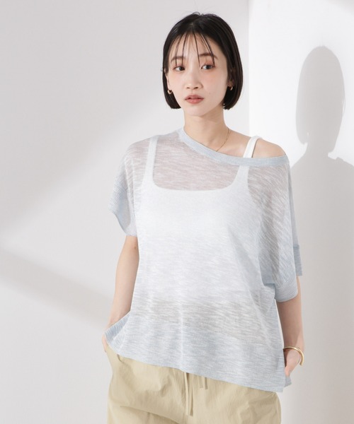nano・universe - 売り切り♡新品♡ナノユニバース♡ワッフルビジューニット2点セット♡オフホワイト SET OFF FAIR 対象アイテム｜ナノ・ユニバース公式通販サイト