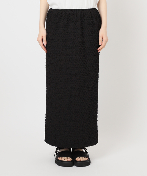 JOURNAL STANDARD（ジャーナルスタンダード）の「シャーリングフィットスカート（スカート・レディース・ホワイト/ブラック・FREE）」の16枚目の写真