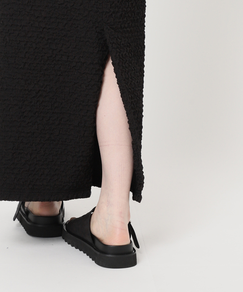 JOURNAL STANDARD（ジャーナルスタンダード）の「シャーリングフィットスカート（スカート・レディース・ホワイト/ブラック・FREE）」の22枚目の写真