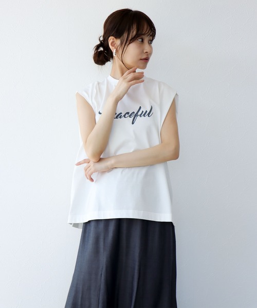 tシャツ ショルダータックカットソー レディース セール】ショルダータックTシャツ レディース半袖（Tシャツ