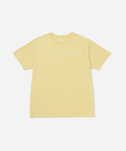 Saturdays NYC（サタデーズ ニューヨークシティ ）の「Script Standard SS Tee（Tシャツ/カットソー・メンズ・イエロー・L/M/S/XL/X-SMALL）」の8枚目の写真