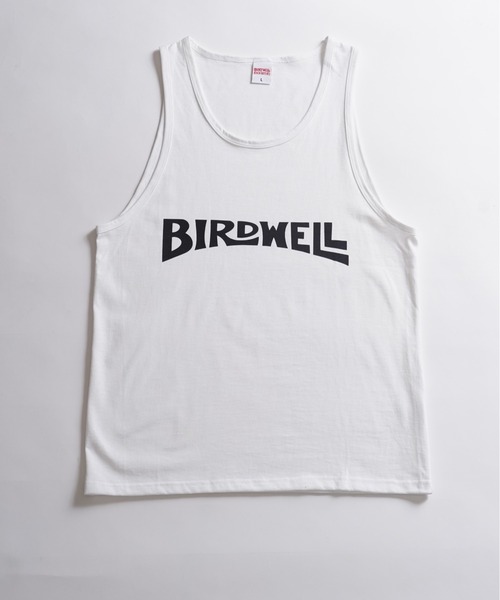 BIRDWELL（バードウェル）の「【BIRDWELL/バードウェル】Wordmark Tank　JAPAN LIMITED　日本別注　ブランドロゴ　タンクトップ（タンクトップ・メンズ・ブラック/ホワイト/ネイビー・MEDIUM/LARGE/X-LARGE）」の4枚目の写真