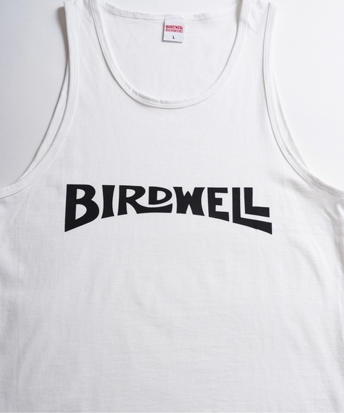 BIRDWELL（バードウェル）の「【BIRDWELL/バードウェル】Wordmark Tank　JAPAN LIMITED　日本別注　ブランドロゴ　タンクトップ（タンクトップ・メンズ・ブラック/ホワイト/ネイビー・MEDIUM/LARGE/X-LARGE）」の6枚目の写真