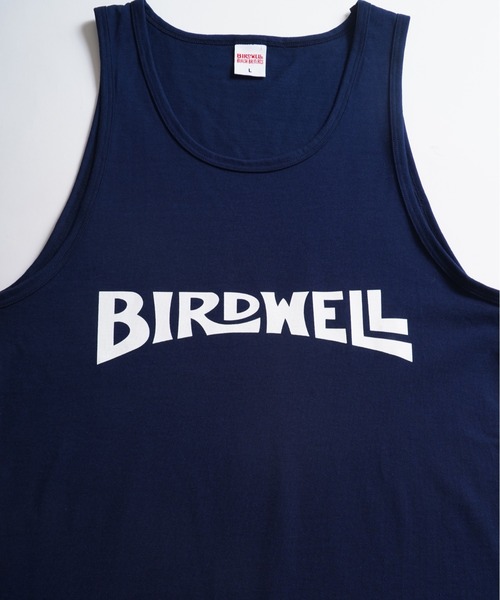 BIRDWELL（バードウェル）の「【BIRDWELL/バードウェル】Wordmark Tank　JAPAN LIMITED　日本別注　ブランドロゴ　タンクトップ（タンクトップ・メンズ・ブラック/ホワイト/ネイビー・MEDIUM/LARGE/X-LARGE）」の12枚目の写真