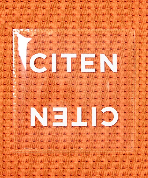 CITEN（シテン）の「＜CITEN＞CITENサマーニットクリアロゴトート（トートバッグ・レディース・オレンジ/ロイヤルブルー/ブラック/オフホワイト・FREE）」の22枚目の写真