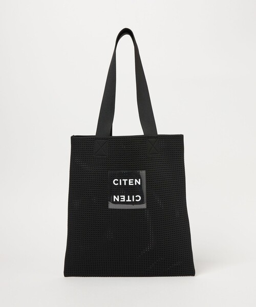 CITEN（シテン）の「＜CITEN＞CITENサマーニットクリアロゴトート（トートバッグ・レディース・オレンジ/ロイヤルブルー/ブラック/オフホワイト・FREE）」の15枚目の写真