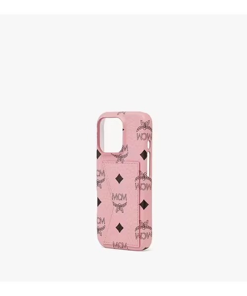 新品 未使用 MCM ヴィセトス ストラップ付iPhone12Proケース