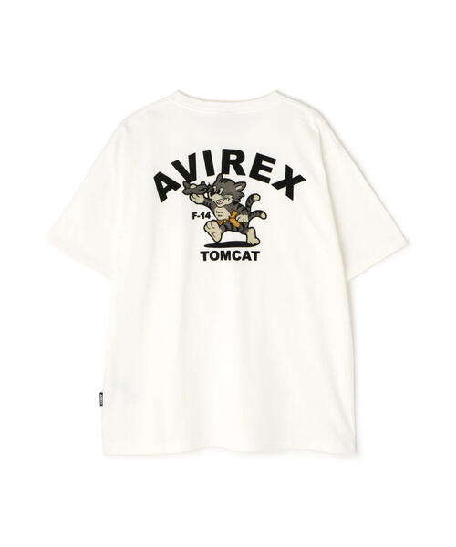 AVIREX(アヴィレックス)の「《WEB&DEPOT限定》TOMCAT T-SHIRT / トムキャット 半袖Tシャツ / AVIREX / アヴィレックス(Tシャツ/カットソー・メンズ・ホワイト/ブラック/ネイビー/ピンク・FREE/MEDIUM/LARGE/X-LARGE/XX-LARGE)」の18枚目の写真