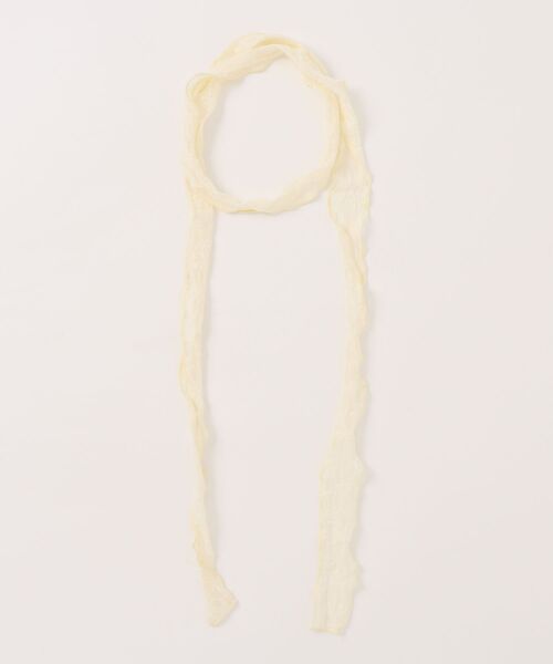 almo（アルモ）の「【LAMPOON】ストールセットレースフリルブラウス（シャツ/ブラウス・レディース・アイボリー/ホワイト・SMALL/MEDIUM/LARGE）」の3枚目の写真