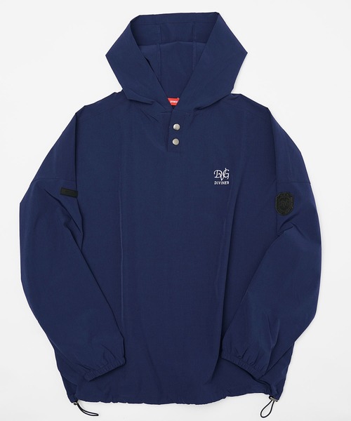 DIVINER GOLF】フードプルオーバーブルゾン メンズ プルパーカー