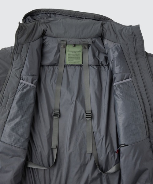 WILD THINGS（ワイルドシングス）の「モンスターパーカー タイプ2│MONSTER PARKA TYPE2（ダウンジャケット/コート・メンズ・ホワイト/ダークグレー/ブラック/ダークオリーブ・S/M/L/XL）」の8枚目の写真