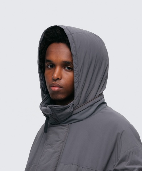 WILD THINGS（ワイルドシングス）の「モンスターパーカー タイプ2│MONSTER PARKA TYPE2（ダウンジャケット/コート・メンズ・ホワイト/ダークグレー/ブラック/ダークオリーブ・S/M/L/XL）」の14枚目の写真