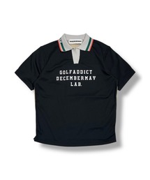 Meshknit combi skipper polo