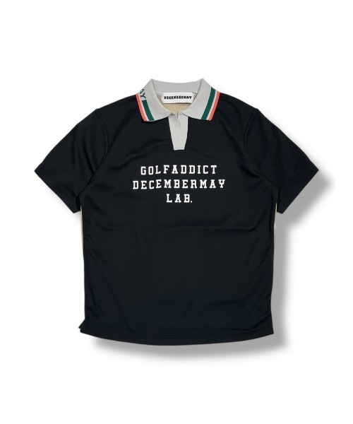 DECEMBERMAY(ディセンバーメイ)の「Meshknit combi skipper polo(Tシャツ/カットソー・レディース・ブラック/ホワイト/イエロー・MEDIUM/SMALL)」の18枚目の写真