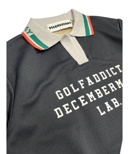 DECEMBERMAY(ディセンバーメイ)の「Meshknit combi skipper polo(Tシャツ/カットソー・レディース・ブラック/ホワイト/イエロー・MEDIUM/SMALL)」の20枚目の写真