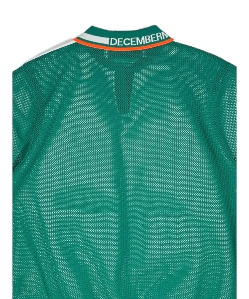 DECEMBERMAY(ディセンバーメイ)の「Meshknit combi skipper polo(Tシャツ/カットソー・レディース・ブラック/ホワイト/イエロー・MEDIUM/SMALL)」の4枚目の写真