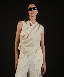 PRANK PROJECT | ドレープフロントトップ / Draped Front Top(その他トップス)
