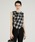 PRANK PROJECT�i�v�����N�v���W�F�N�g�j�́u�h���[�v�t�����g�g�b�v / Draped Front Top�i���̑��g�b�v�X�j�v�b�u���b�N