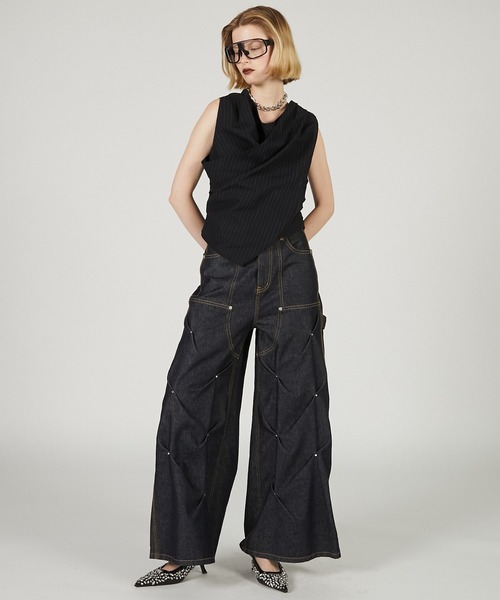 ドレープフロントトップ / Draped Front Top（その他トップス