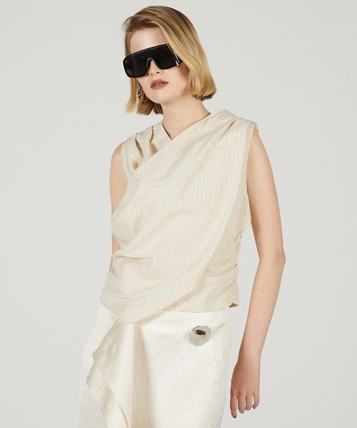 ドレープフロントトップ / Draped Front Top（その他トップス