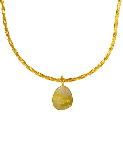 les bonbon(ルボンボン)の「【les bon bon】mistero tiny necklace/ミステロ タイニー ネックレス BOB736(ネックレス・レディース・ブラック/ピンク/ゴールド・FREE)」の3枚目の写真