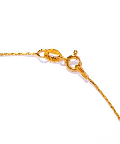 les bonbon(ルボンボン)の「【les bon bon】mistero tiny necklace/ミステロ タイニー ネックレス BOB736(ネックレス・レディース・ブラック/ピンク/ゴールド・FREE)」の4枚目の写真