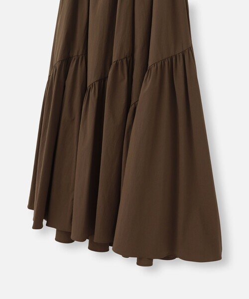 allureville(アルアバイル)の「◇バイヤス切替ギャザースカート(スカート・レディース・ブラウン/ホワイト/アイボリー/ブラック・1/2)」の14枚目の写真