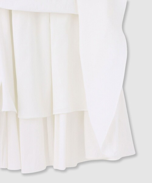 ◇バイヤス切替ギャザースカート（スカート）｜allureville