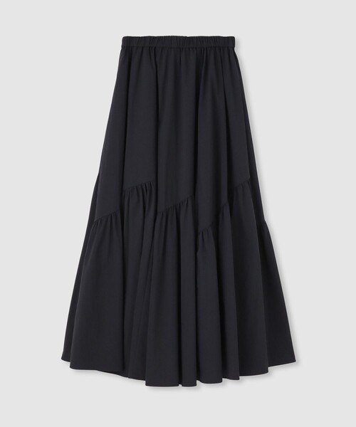 allureville(アルアバイル)の「◇バイヤス切替ギャザースカート(スカート・レディース・ブラウン/ホワイト/アイボリー/ブラック・1/2)」の20枚目の写真