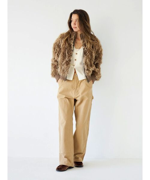 Ungrid(アングリッド)の「フェイクハラコローファー(ローファー・レディース・ベージュ/ブラウン・L/M/S)」の4枚目の写真