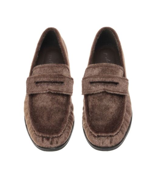 Ungrid(アングリッド)の「フェイクハラコローファー(ローファー・レディース・ベージュ/ブラウン・L/M/S)」の8枚目の写真