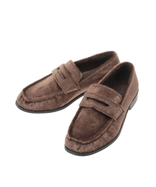 Ungrid(アングリッド)の「フェイクハラコローファー(ローファー・レディース・ベージュ/ブラウン・L/M/S)」の14枚目の写真