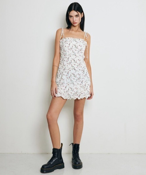 ★送料・関税込★Not your rose★Frill mini dress★ワンピース ☆送料・関税込☆Not your rose☆Frill mini dress☆ワンピース