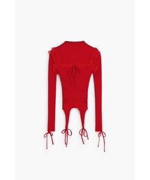 Desigual | 【Desigual×Maria Escote】レースアップ ニットトップス(ニット/セーター)