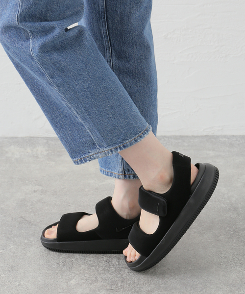 ★大人気★【NIKE】W CALM SANDAL BLACK ★早期完売★ NIKE 新品 ナイキ W CALM SANDAL カーム サンダル FJ6043-001