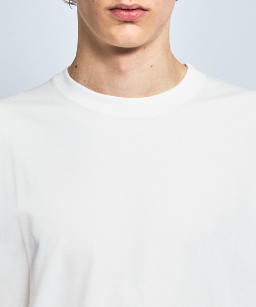 ABAHOUSE(アバハウス)の「【接触冷感/WEB限定】フリーザーTシャツ /アイスピケ ストレッチ(Tシャツ/カットソー・メンズ・チャコールグレー/ブラック/ホワイト/ライトグレー・44/46/48/50)」の5枚目の写真