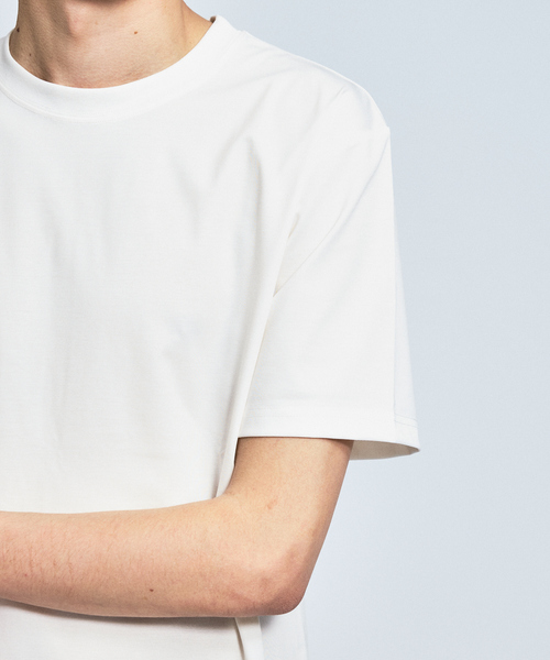 ABAHOUSE(アバハウス)の「【接触冷感/WEB限定】フリーザーTシャツ /アイスピケ ストレッチ(Tシャツ/カットソー・メンズ・チャコールグレー/ブラック/ホワイト/ライトグレー・44/46/48/50)」の6枚目の写真