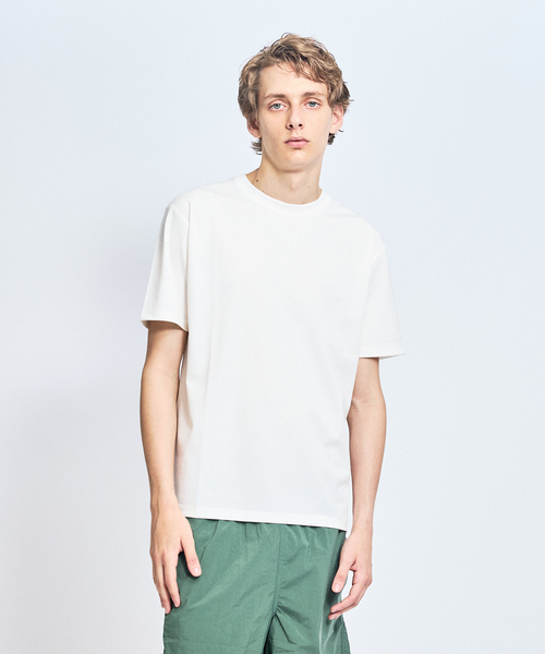 ABAHOUSE(アバハウス)の「【接触冷感/WEB限定】フリーザーTシャツ /アイスピケ ストレッチ(Tシャツ/カットソー・メンズ・チャコールグレー/ブラック/ホワイト/ライトグレー・44/46/48/50)」の9枚目の写真