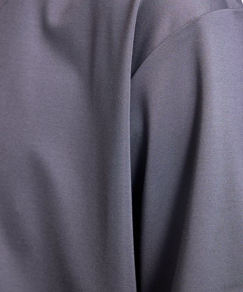 ABAHOUSE(アバハウス)の「【接触冷感/WEB限定】フリーザーTシャツ /アイスピケ ストレッチ(Tシャツ/カットソー・メンズ・チャコールグレー/ブラック/ホワイト/ライトグレー・44/46/48/50)」の10枚目の写真