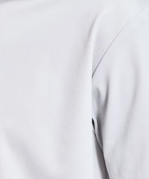ABAHOUSE(アバハウス)の「【接触冷感/WEB限定】フリーザーTシャツ /アイスピケ ストレッチ(Tシャツ/カットソー・メンズ・チャコールグレー/ブラック/ホワイト/ライトグレー・44/46/48/50)」の15枚目の写真