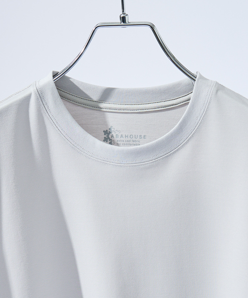 ABAHOUSE(アバハウス)の「【接触冷感/WEB限定】フリーザーTシャツ /アイスピケ ストレッチ(Tシャツ/カットソー・メンズ・チャコールグレー/ブラック/ホワイト/ライトグレー・44/46/48/50)」の17枚目の写真