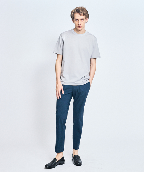 ABAHOUSE(アバハウス)の「【接触冷感/WEB限定】フリーザーTシャツ /アイスピケ ストレッチ(Tシャツ/カットソー・メンズ・チャコールグレー/ブラック/ホワイト/ライトグレー・44/46/48/50)」の18枚目の写真