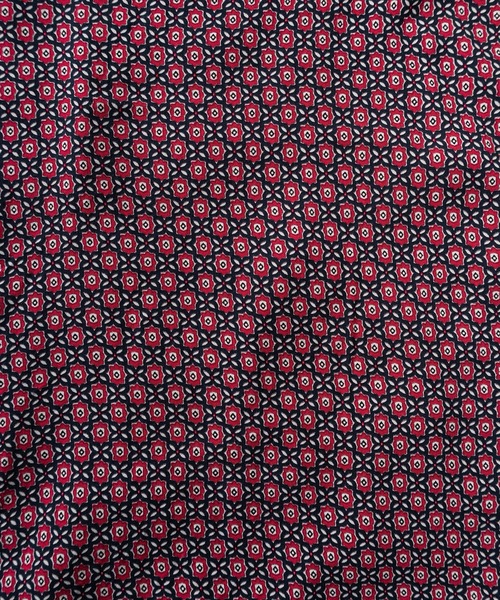 make a ray!(メイク ア レイ!)の「【78】とろみドレープ 総柄プリント オープンカラー 半袖シャツ/オーバーサイズ/ユニセックス(シャツ/ブラウス・メンズ・アイボリー/ブラック系その他/オレンジ/グリーン/ブラック系その他2/ライトブルー/ブラック/ホワイト/ネイビー/レッド/サックスブルー・M/L/XL)」の17枚目の写真