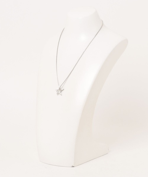 apres jour mignon(アプレジュールミニョン)の「【apresjour mignon×ARIAZ】星ネックレス(ネックレス・レディース・シルバー・ONESIZE)」の4枚目の写真