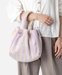 BONGUSTA（ボングスタ）の「BONGUSTA NARAM HANDBAG ボングスタ パイル地ハンドバッグ（ハンドバッグ）」