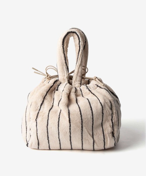 BONGUSTA(ボングスタ)の「BONGUSTA NARAM HANDBAG ボングスタ パイル地ハンドバッグ(ハンドバッグ・レディース・パープル系その他/ブラウン系1/ホワイト系2/ベージュ系1・FREE)」の10枚目の写真