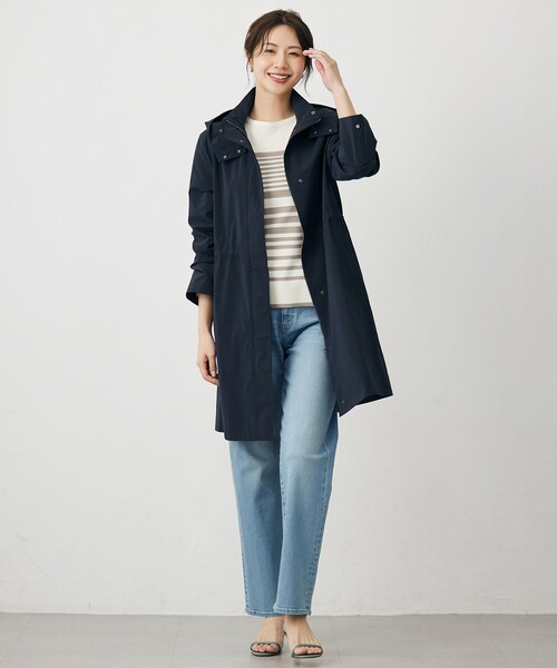 J.PRESS(ジェイプレス)の「VIGODA ボーダー ニット(ニット/セーター・レディース・アイボリー系1/ブラウン系1・LARGE/MEDIUM)」の6枚目の写真