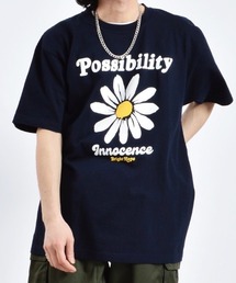 【MODISH GAZE】デイジープリントTシャツ  半袖 Possibility