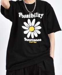 【MODISH GAZE】デイジープリントTシャツ 半袖 Possibility